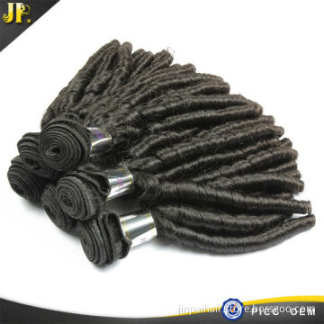 JP 2015 factory bulk remy 100% human brazilian remy temple spring curl hair